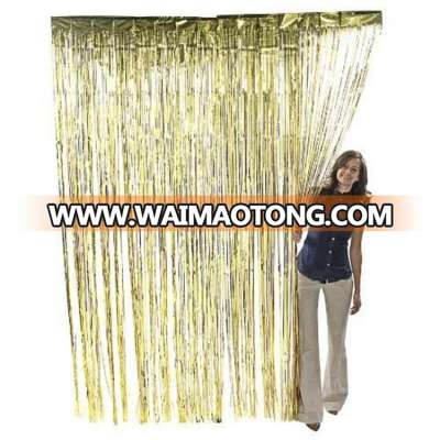 3ft x 8.3ft Metallic Tinsel Foil Fringe Curtains Photo Booth Props for Birthday Wedding Engagement Bridal Shower Baby Shower